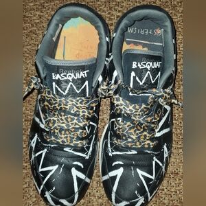 RARE | Swiss Beats Reebok x Basquiat Leather Lux Low Sz9